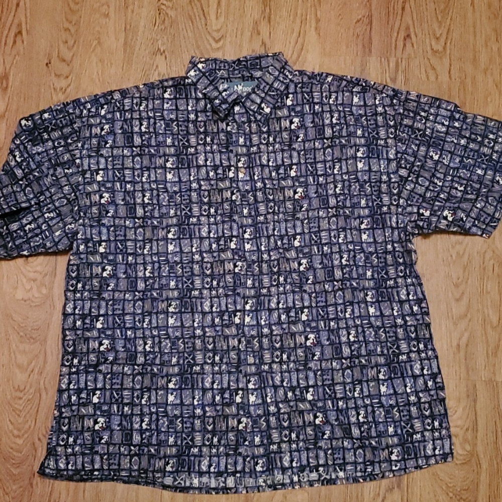 Big Dogs 3XL Men's Button Down Collared Shirt